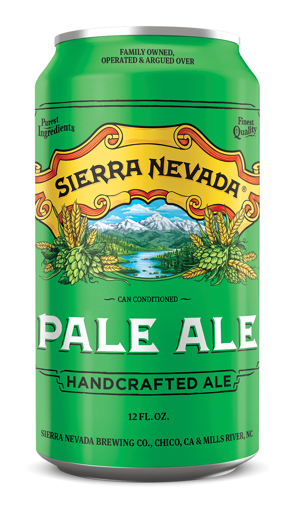 A visualization of the menu item "Pale Ale"